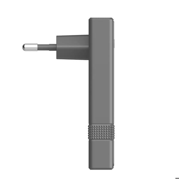 Nätadapter - FORCE POWER - L-formad - 45W - 2x USB-C - Ultra-GaN