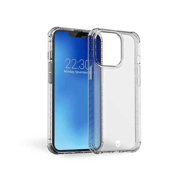 Coque - Force Case - iPhone 13 Pro - Förstärkt - Livstidsgaranti - Transparent