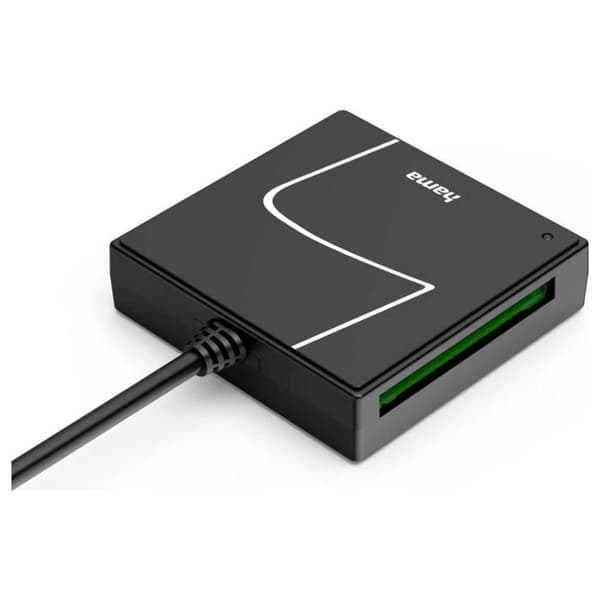 Hama Extern USB-C® minneskortläsare svart