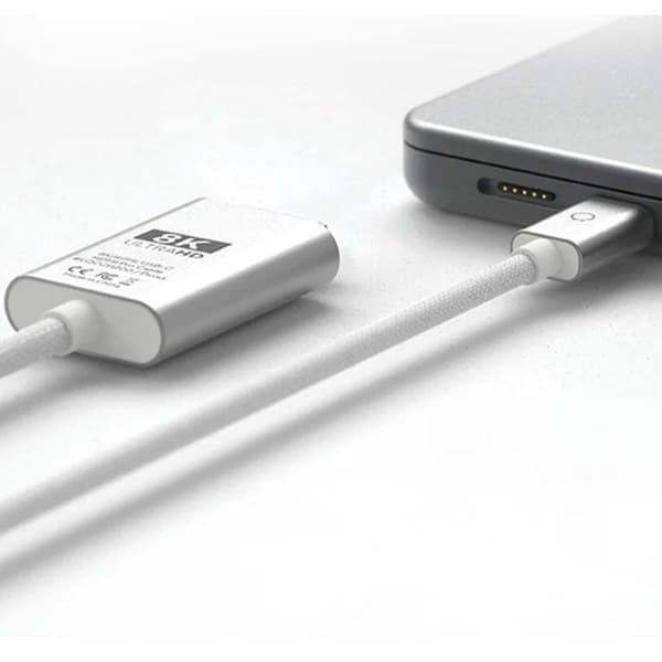 USB-C till HDMI-kabel - LINQ - ProCable - 8K Ultra HD - 2 meter - Ljusgrå