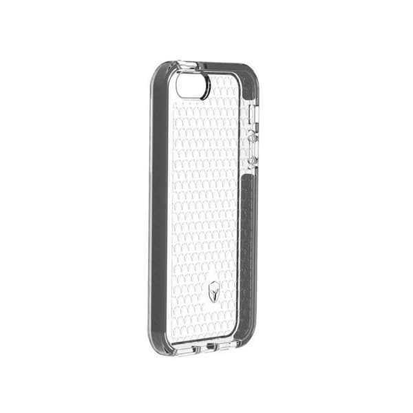 Skyddsfodral - Force Case Life - iPhone 5/5S/SE - Mörkgrå - Stötsäker - Lätt och elegant