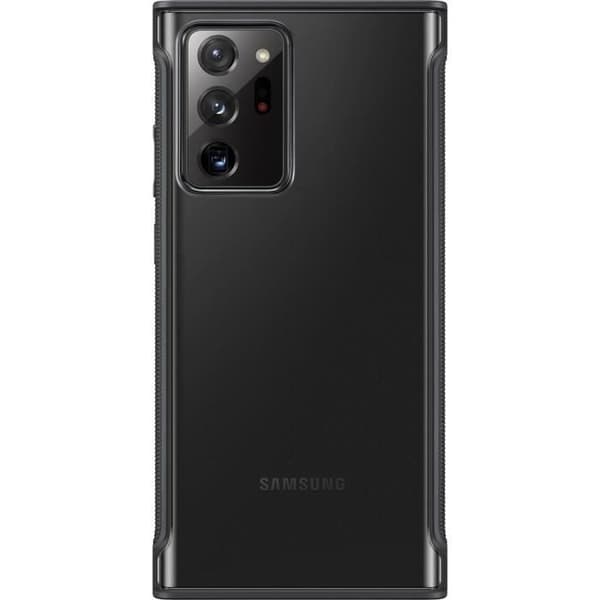 Transparent förstärkt skal Svart Note20 Ultra
