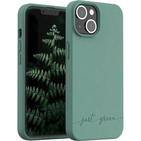 Coque - Just Green - iPhone 14 - Biodegradable - Mjuk - Ekologisk