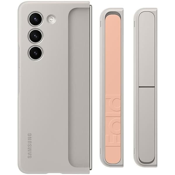 Fodral - SAMSUNG - Galaxy Z Fold 5 - Silikon - Ställfunktion - Hållrem