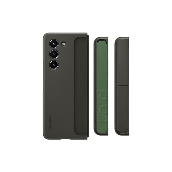 Fodral - SAMSUNG - Galaxy Z Fold 5 - Grafit - Ställfunktion - Hållrem