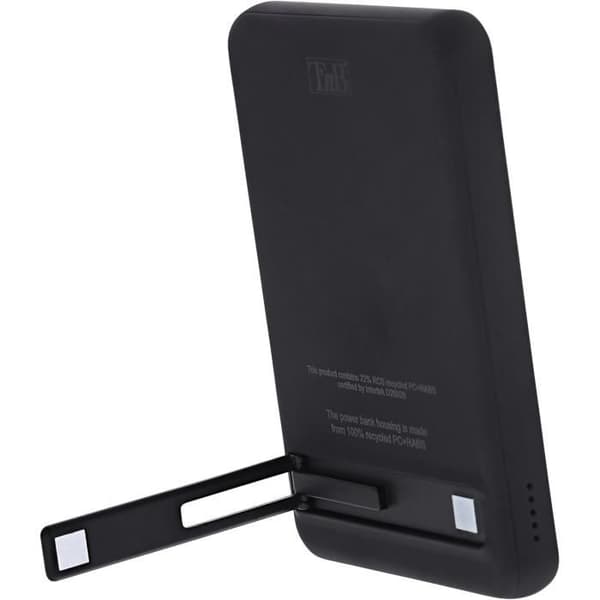 Bärbar Extern Batteri - T'nB - 5000 mAh - MagSafe - Kompakt - USB-C - Grå