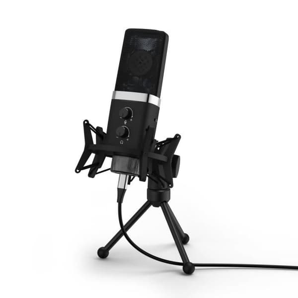 Streamingmikrofon - URAGE - STREAM 900 HD STUDIO - USB - Svart - Justerbart stativ