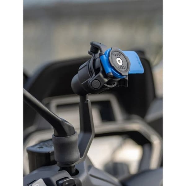 Stöd för motorcykelbackspeglar Quad Lock för iPhone, Samsung Galaxy och Google Pixel