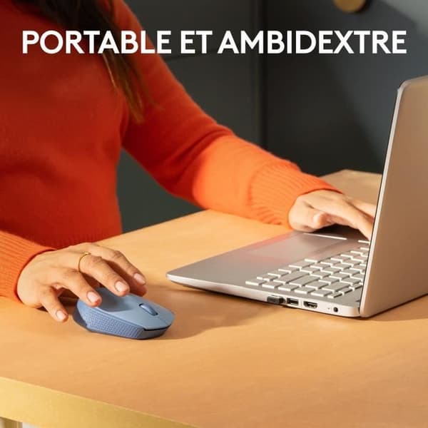 Mus - Trådlös - Logitech - M171 - Blå grå - Ambidextrisk