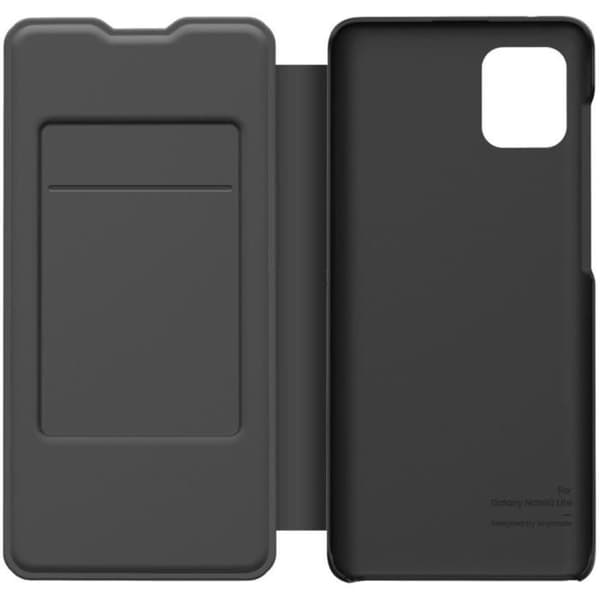 Flipplånbok designad för Samsung Note 10 Lite Noir