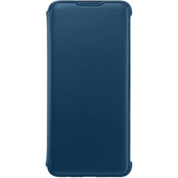 Etui folio - Huawei - P Smart 2019 - Blå - Syntetisk - Diskret skydd