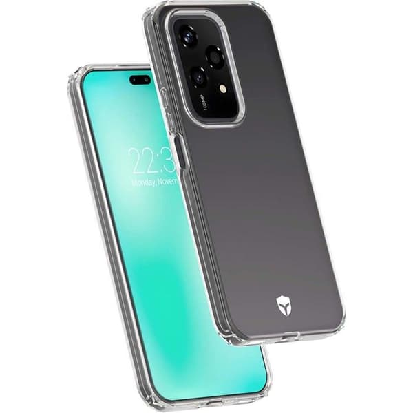 Skyddsfodral - FORCE CASE - Honor 200 Lite - Förstärkt - Transparent - Stötabsorberande