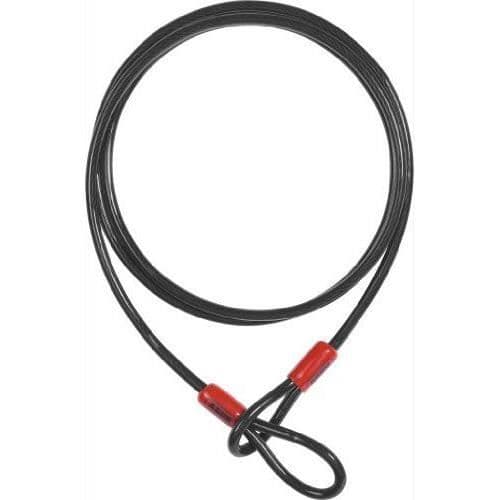 Kabellås - Abus - Cobra 8/200 - Diameter 8 mm - Längd 200 cm - 2 öglor