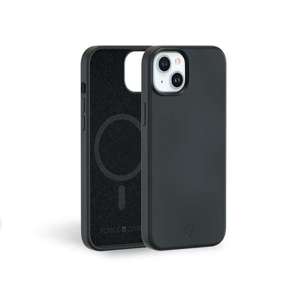 Skyddsskal - FORCE CASE - iPhone 15 Plus - Förstärkt MagSafe - Stötsäker 2m - Mikrofiberfoder