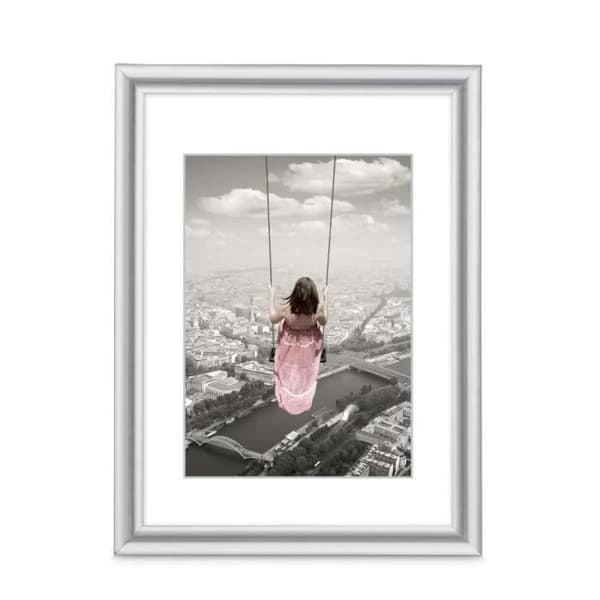 Fotoram - HAMA - Swing - Silver - Plastik - Rektangulär