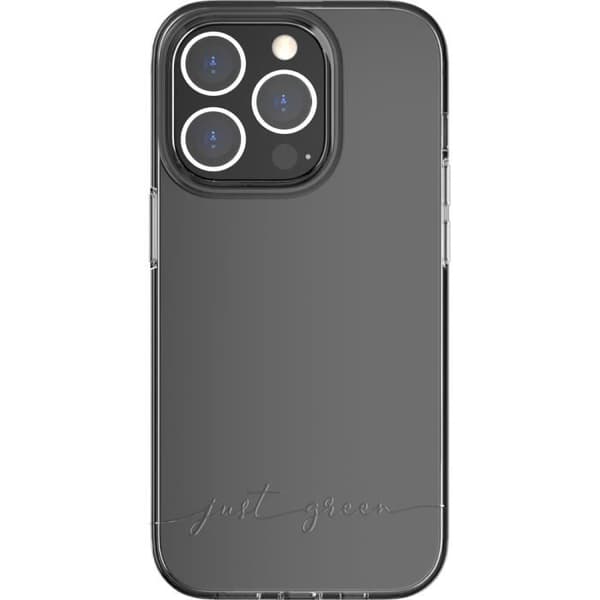 Coque - Just Green - iPhone 14 - Biodegrillbar - Mjuk - Rosa