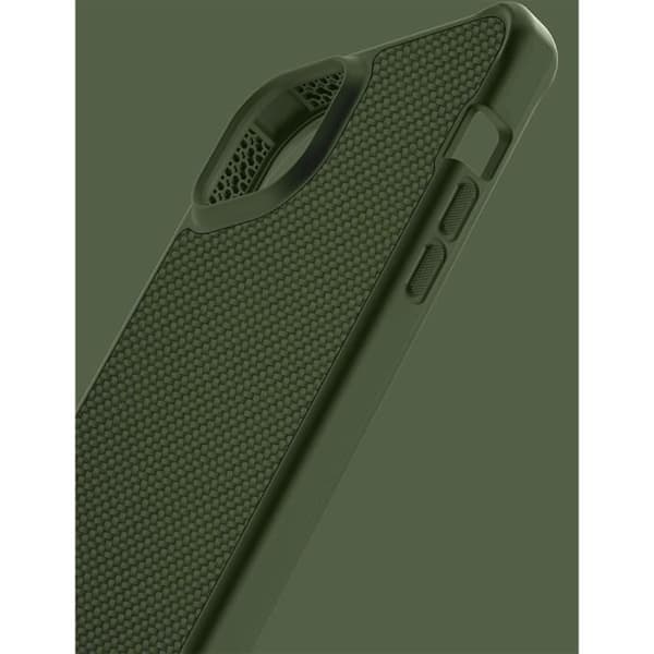 Coque - Itskins - iPhone 14 Max - Ballistic Nylon - Grön - Förstärkt