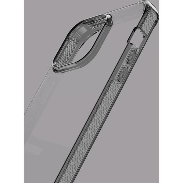 Coque Renforcée - Itskins - iPhone 14 Pro - Transparent Svart - Ökad Skydd - Styv