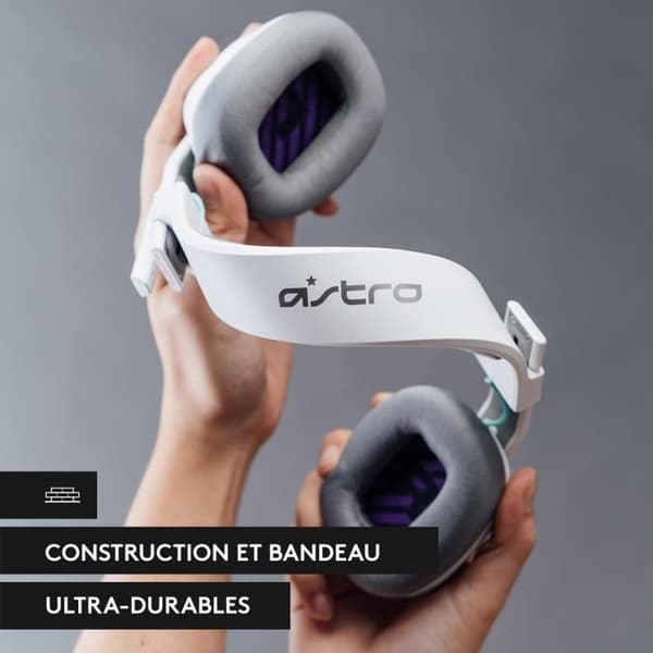 ASTRO A10 2nd Generation Wired Gaming Headset med Mic - Vit