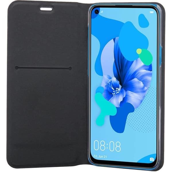 Etui folio - Huawei - P20 Lite - Svart - Semi-rigid - Lock
