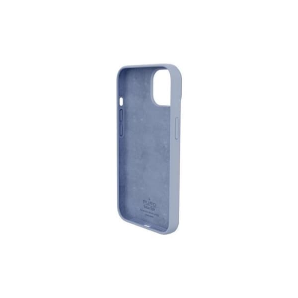 Skyddsfodral - Puro - Icon - iPhone 14 Plus - Silikon - Flexibelt - Blå