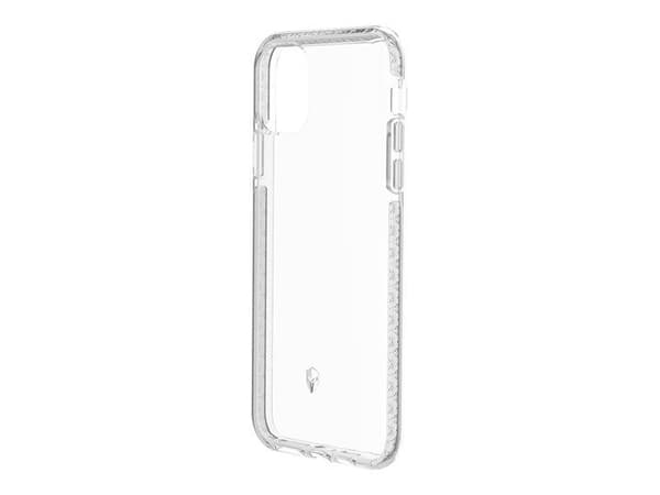 BIG BEN Force Case Life halvstyvt skal - Transparent och mörkgrå - För iPhone 11 Pro max