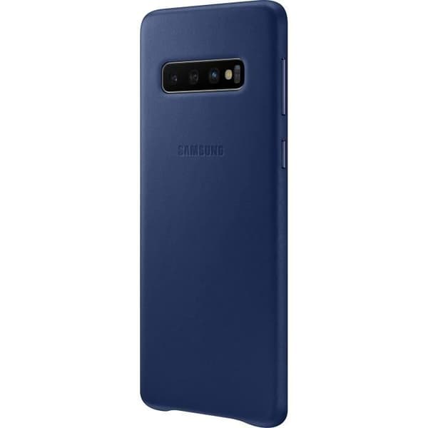 Samsung Läderfodral S10 - Mörkblå