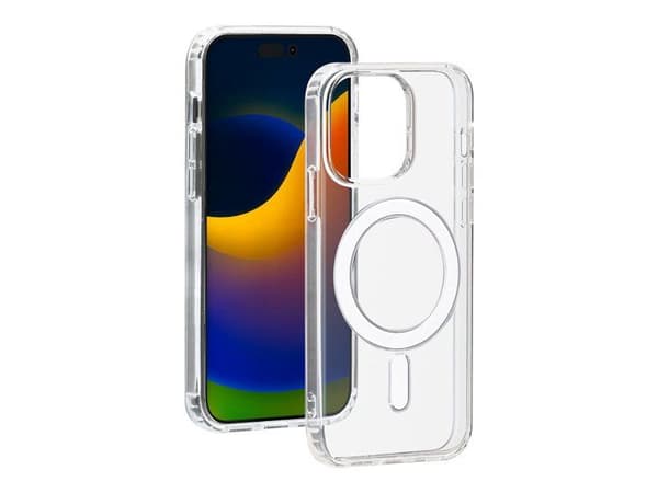 Coque och mobiltelefonfodral - BigBen Connected - iPhone 15 Pro Max - Transparent - MagSafe - Soft touch