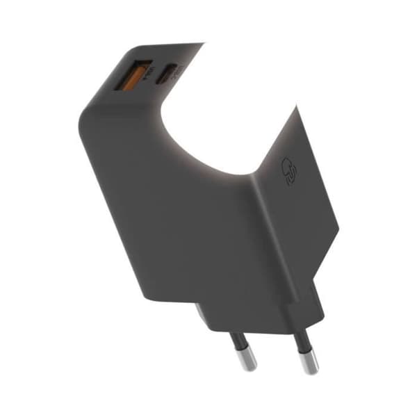 USB A+C 65W Power Delivery Laddare XOOPAR Svart