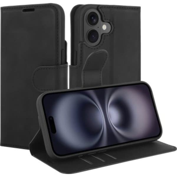 Plånboksfodral Prime för iPhone 17, svart