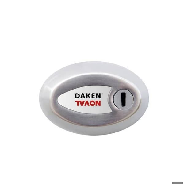 DAKEN Noval Double - Set med 2 Robust Lås för Nyttofordon 84101