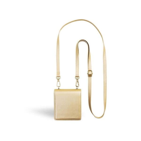 Guld axelficka för Galaxy Z Flip 6 Force Case