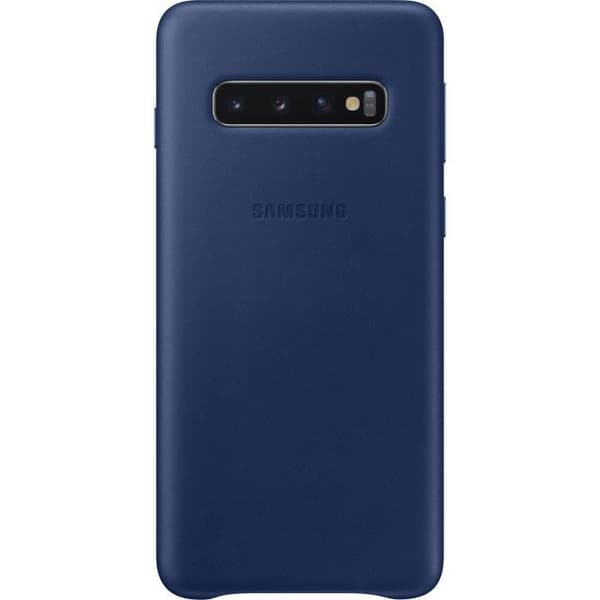 Samsung Läderfodral S10 - Mörkblå