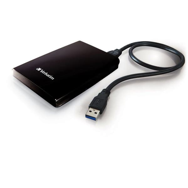 Extern hårddisk - VERBATIM - Store'n'go - 2 To - Svart