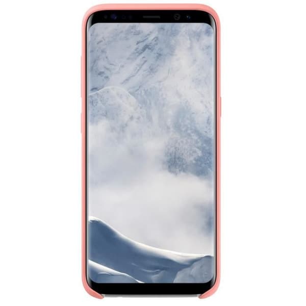 Samsung S8+ Silikonfodral Rosa