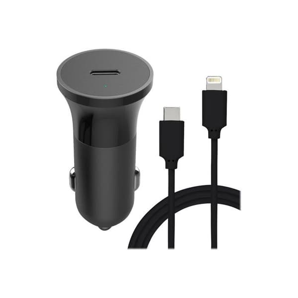 Bilsladd - Bigben - 20W - USB C - Lightning - Snabbladdning