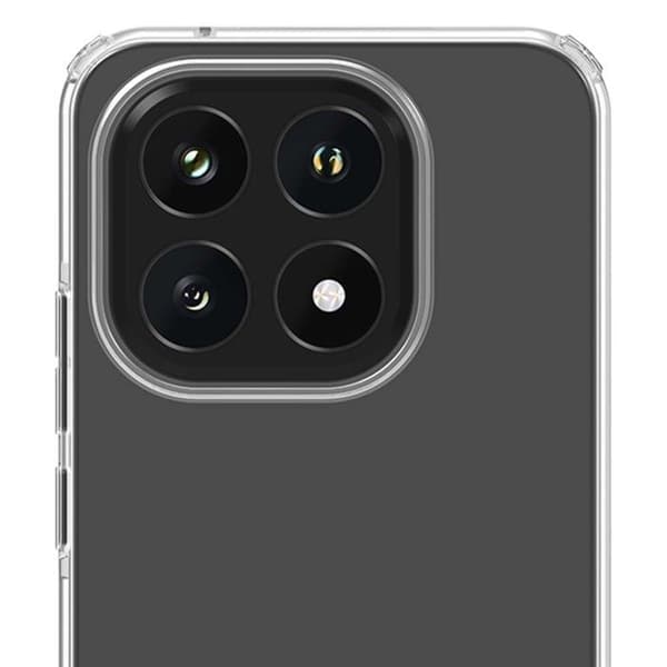 Coque - FORCE CASE - Xiaomi 15T Feel 2m - Stötskydd 2 m - Tryax Inserts 3D - Transparent
