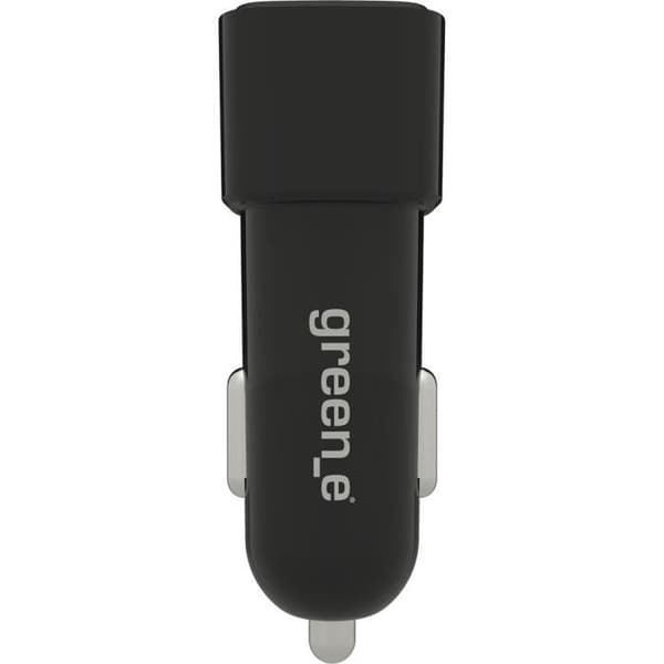Quick Charge billaddare svart Green_e 3.0 A