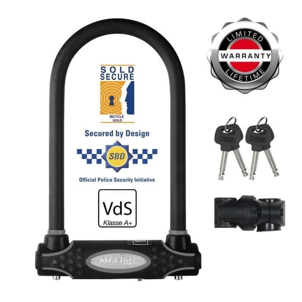 Master Lock U-format hänglås med 11 cm stålbygel 8195EURDPRO