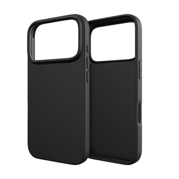 Skyddande Zero Soft-fodral för iPhone 17 Pro, svart