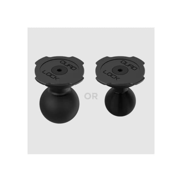 QUADLOCK ADAPTER 1" KULA MED TOPPKAP
