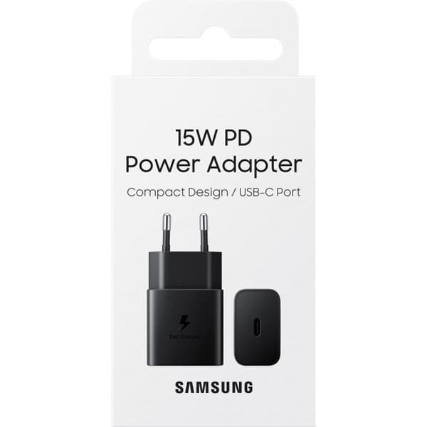 USB C nätladdare - 15W - SAMSUNG - Svart