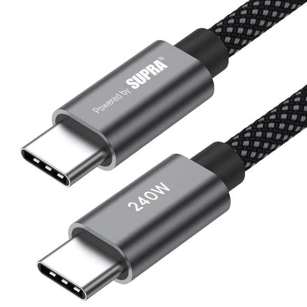 SUPRA PowerLink™ Premium High Speed USC-C cable 240W