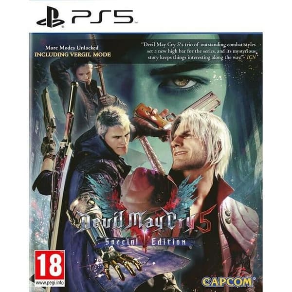 Capcom Devil May Cry 5 Special Edition PS5 Blu‑Ray Online Mode
