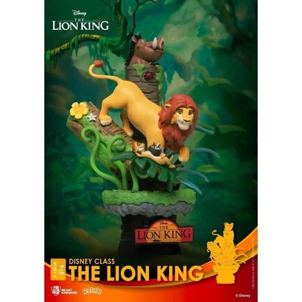Diorama - Disney - Lejonkungen - Vit- USED