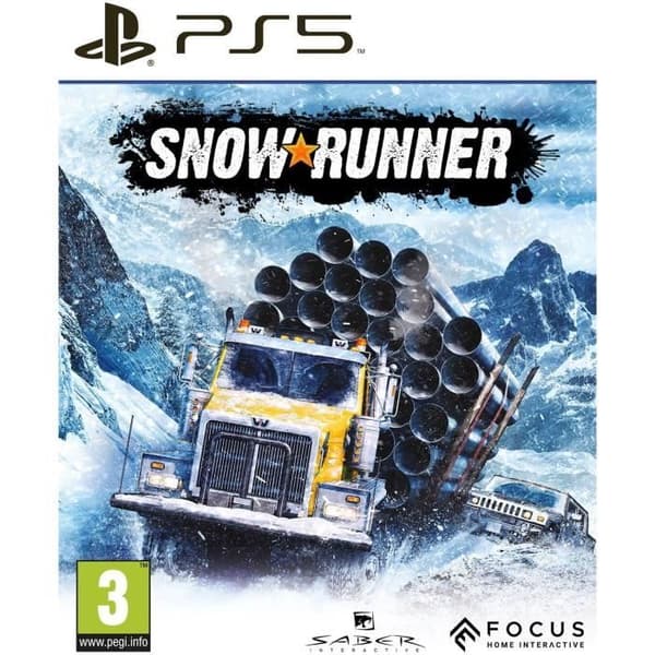 FOCUS SnowRunner PS5-spel Online-läge PEGI 3+