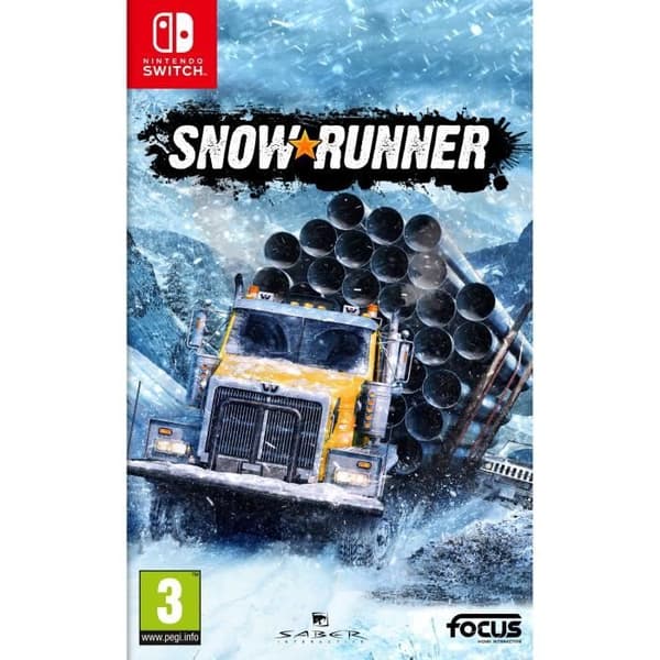 FOCUS SnowRunner Switch-spel Offroad-simulering Kooperativ läge