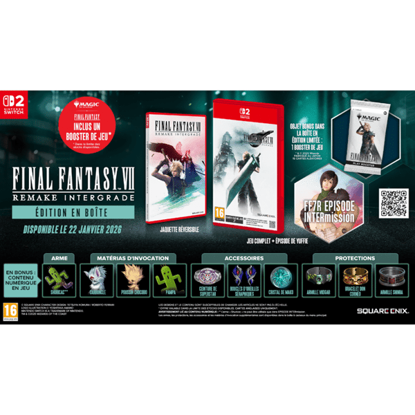 Final Fantasy VII Remake Intergrade • Nintendo Switch 2-spel