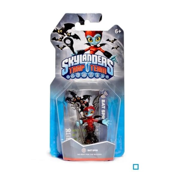 Skylanders Trap Team Single Bat Spin Figur- USED