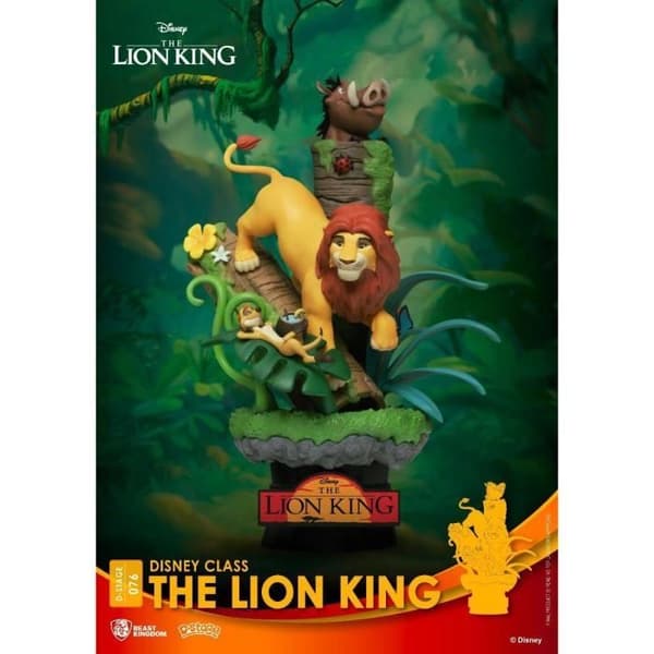 Diorama - Disney - Lejonkungen - Vit- USED